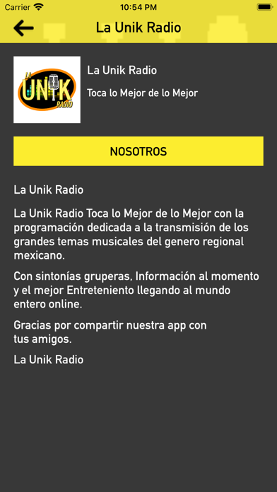 La Unik Radio screenshot 2