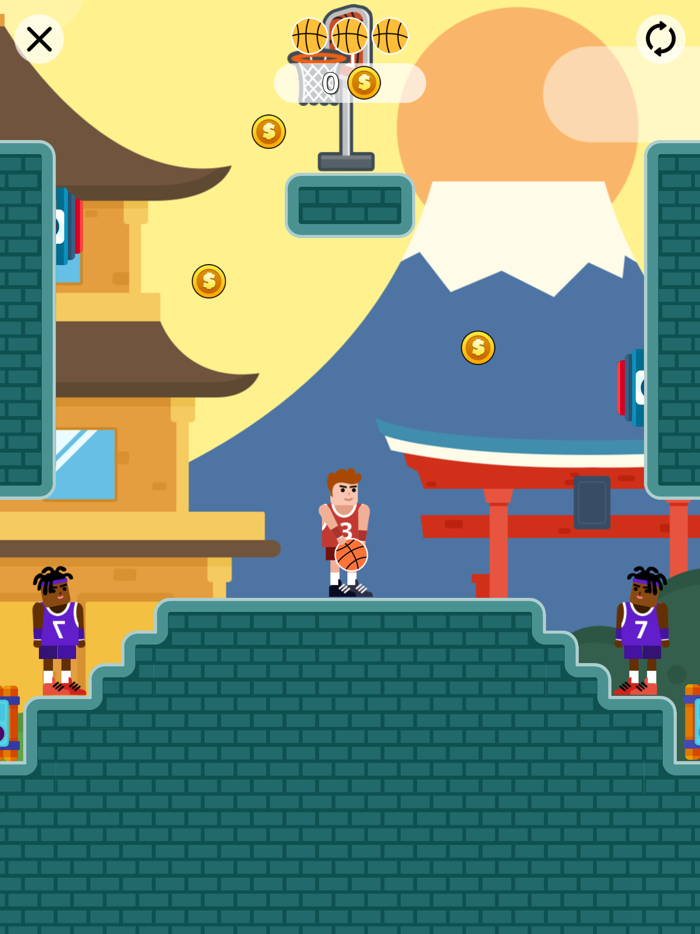 Basket Bounce - Dunk Puzzles