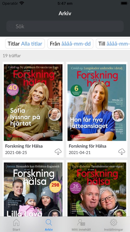 Forskning för hälsa