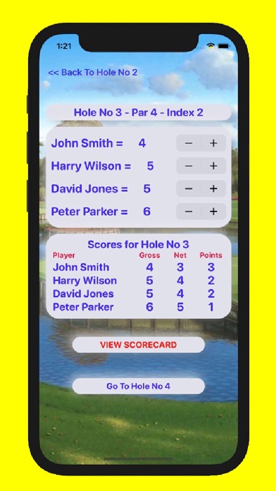 Screenshot #3 pour Golf Scorecard Buddy