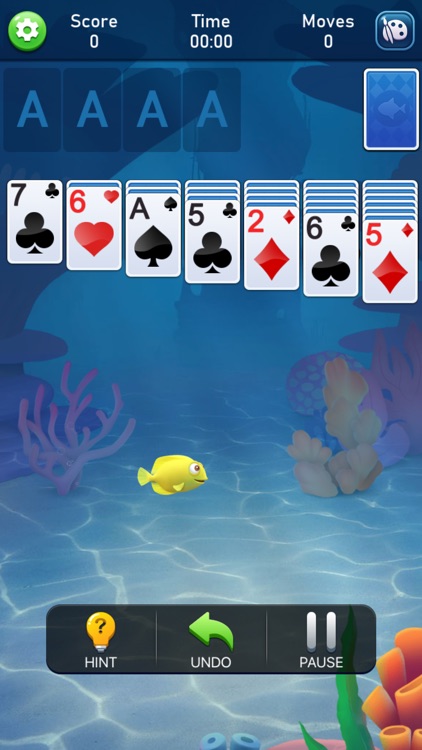 Solitaire Klondike Fish