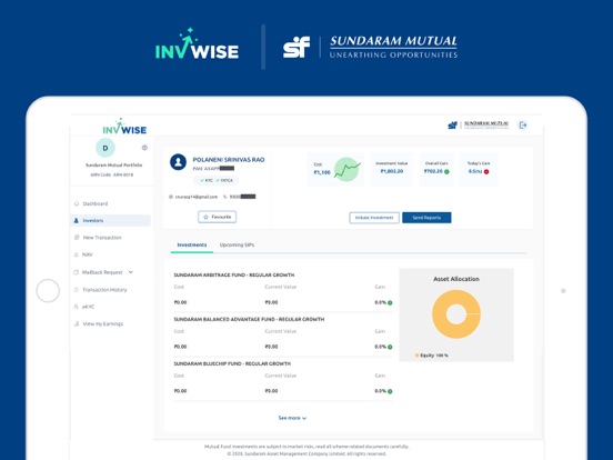 InvWise by Sundaram Mutual screenshot 2