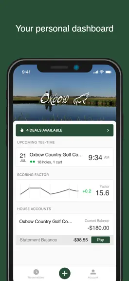 Game screenshot Oxbow Country Golf Course mod apk