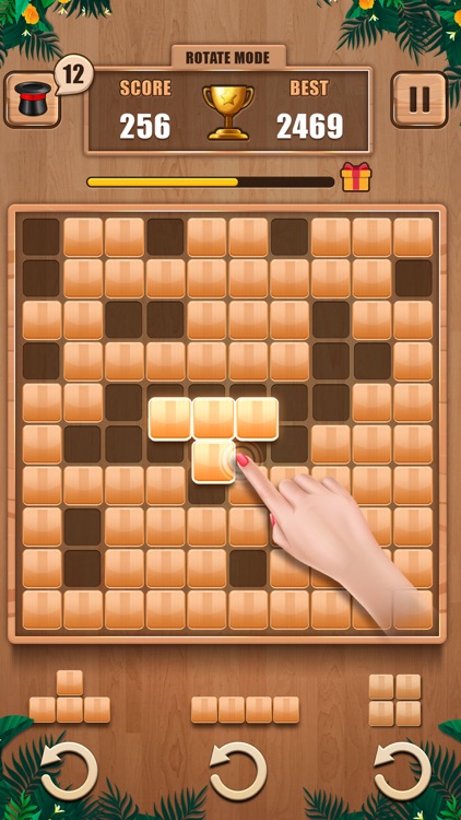 Wooden 100 Block - Hexa Puzzle screenshot-5