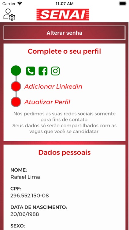 SENAI JOB screenshot-4