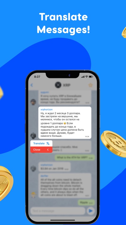 Cooiny - Bitcoin & Crypto Chat