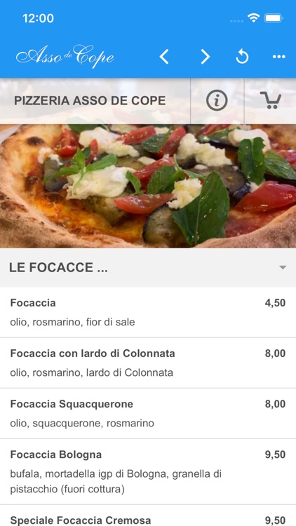 Pizzeria Asso de Cope