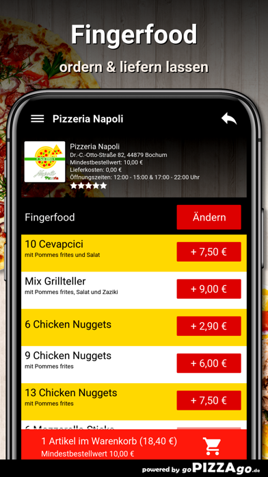 Pizzeria Napoli Bochum screenshot 6