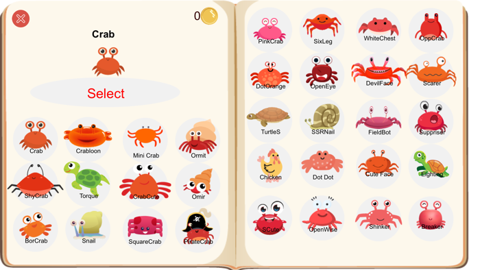 Crab Dance on the beach