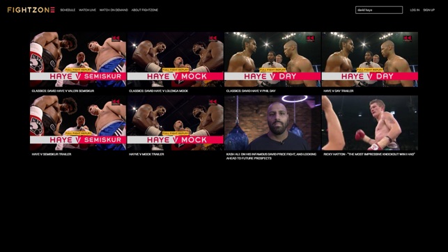 fightzone tv on the app store