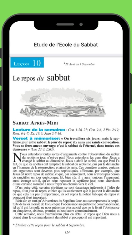 Ecole du Sabbat App