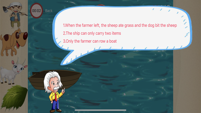 Cross the riverpuzzle games