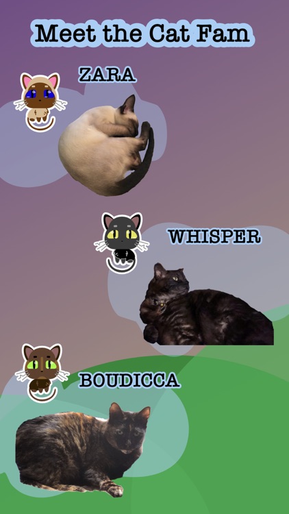 Cat Family Sticker Pack screenshot-4