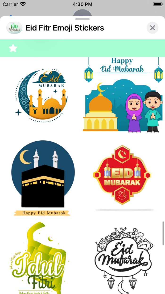 Eid Fitr Emoji Stickers