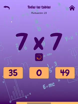 Captura 4 Practica las Tablas iphone