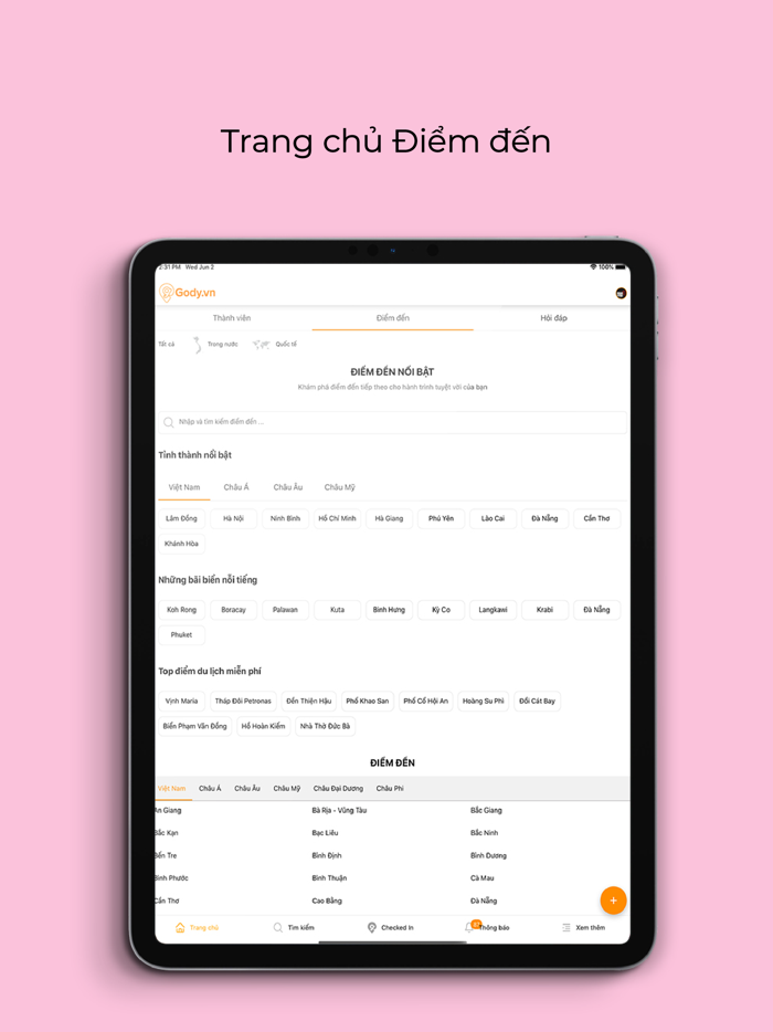 GODY - Du lịch cho người Việt