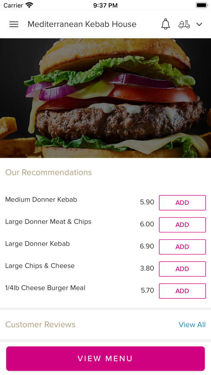 Mediterranean Kebab House.