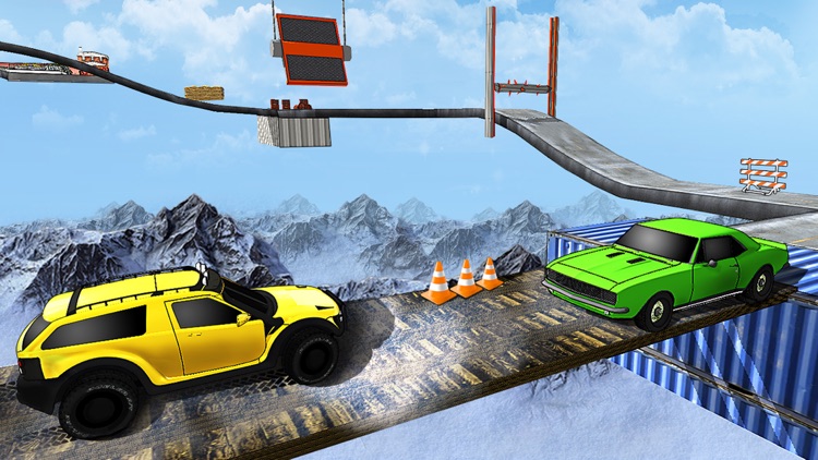 Extreme Jeep Stunts Car Games screenshot-3