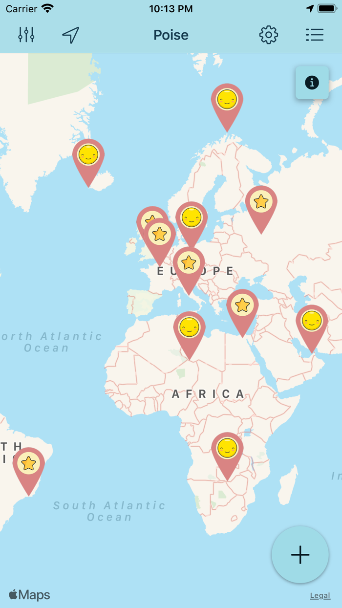 Poise - Your Stylish POI List