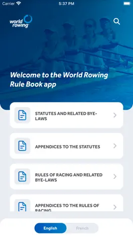 Game screenshot World Rowing Rule Book mod apk