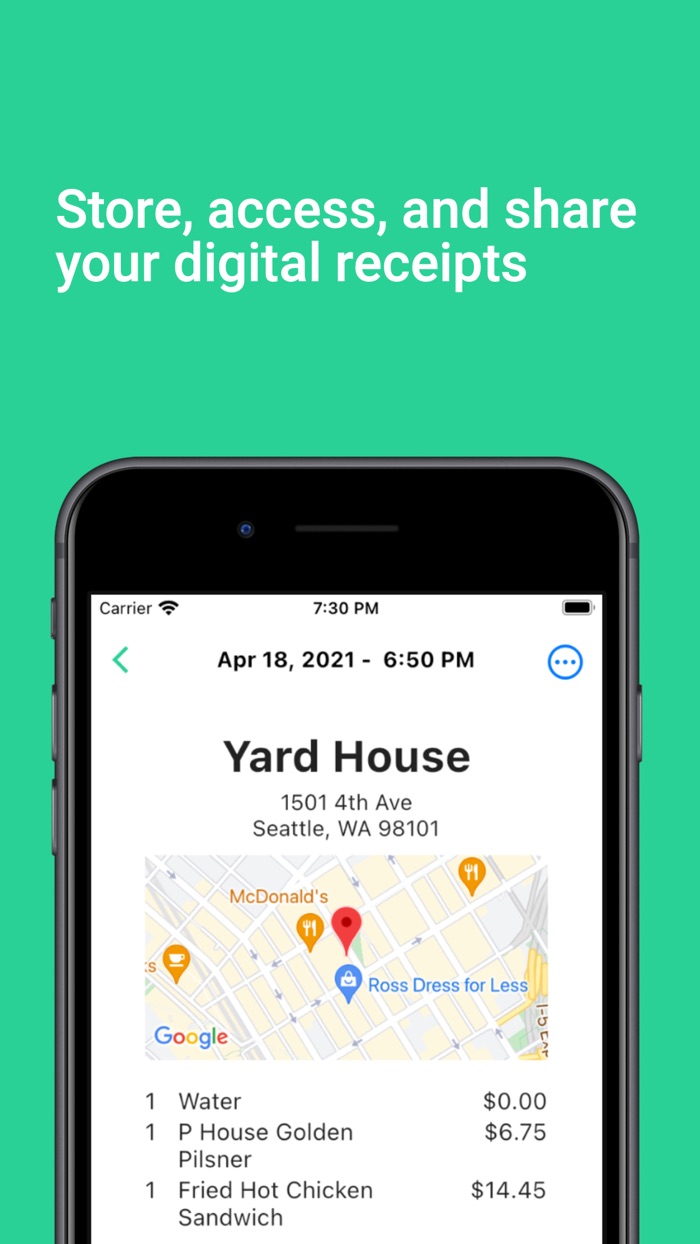 Plutus - Digital Receipts
