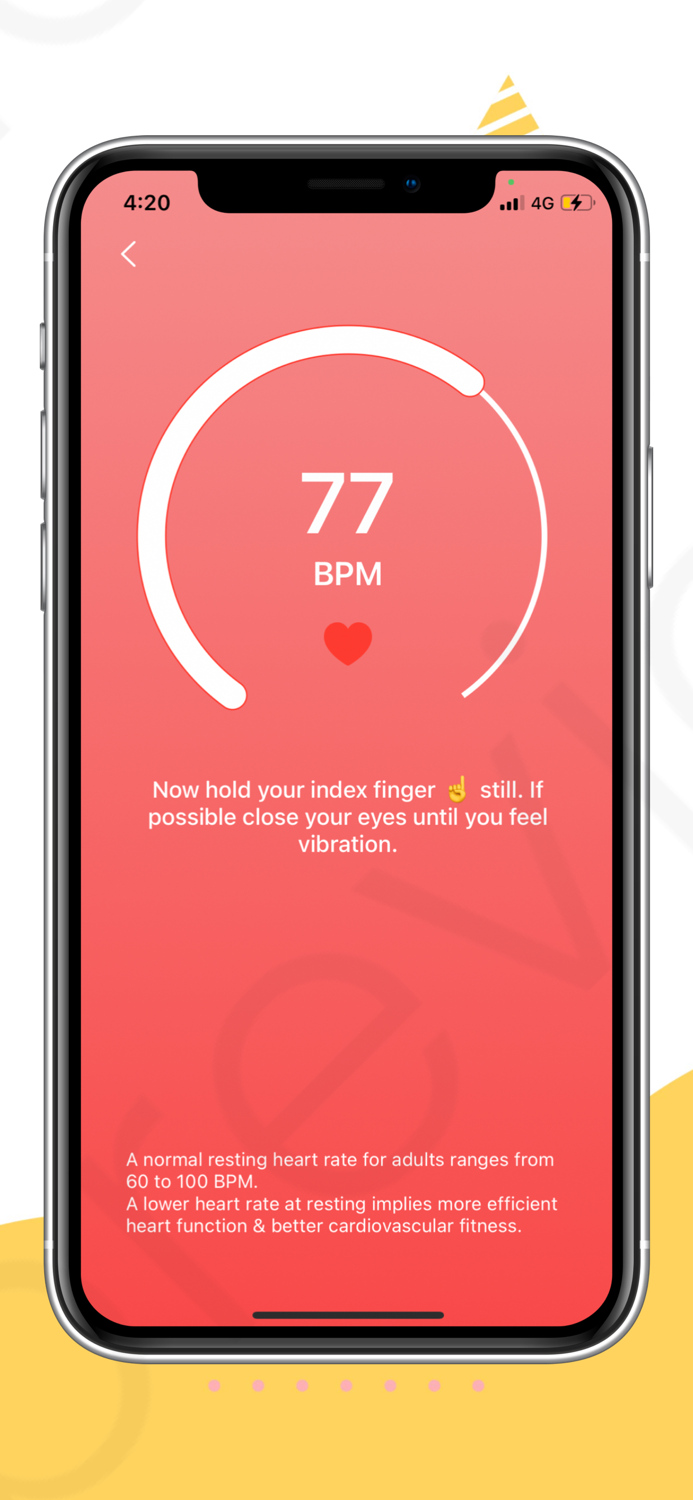 Blood Oxygen Level Monitor App