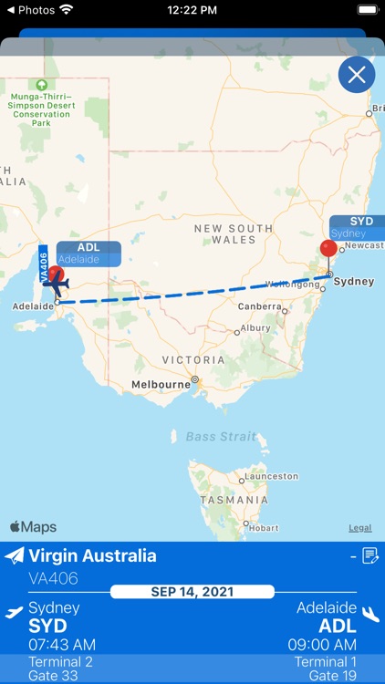 Adelaide Airport Info + Radar