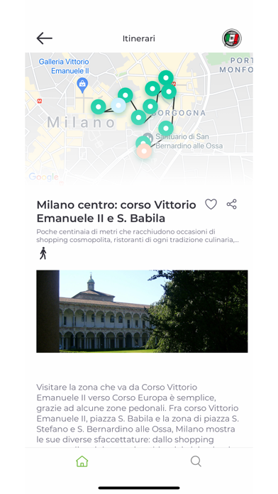 Screenshot of Milano - Guida Verde Touring3
