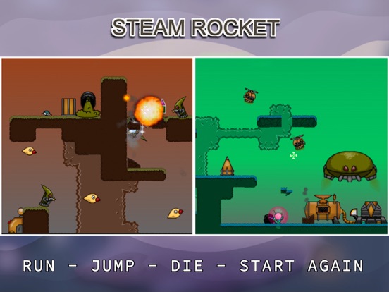 Steam Rocket: Platformer Game screenshot 9