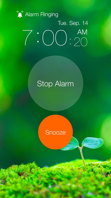 One Touch Alarm Clock screenshot-0