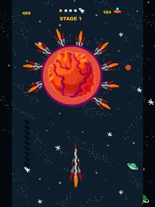 Screenshot 1 Smash Rocket Ship - Space War iphone