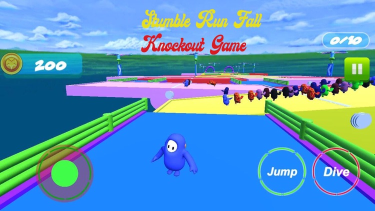 Stumble Run Fall Knockout Game