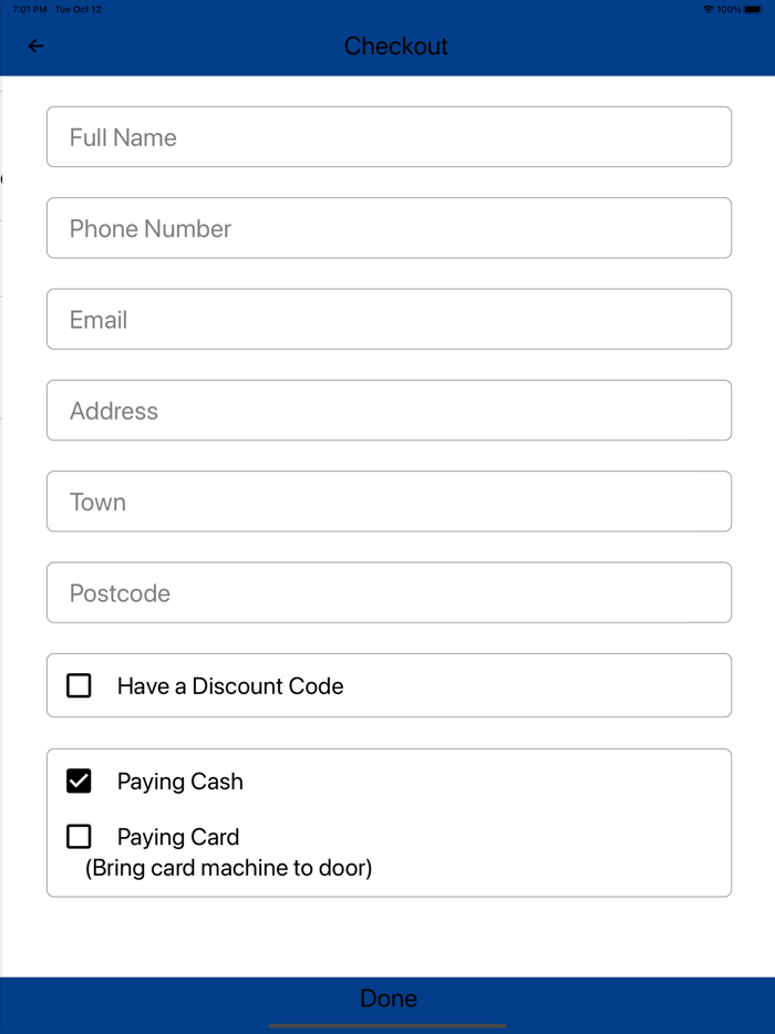 Tonis Wishaw Takeaway