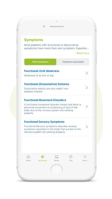 neurosymptoms FND Guide screenshot 4