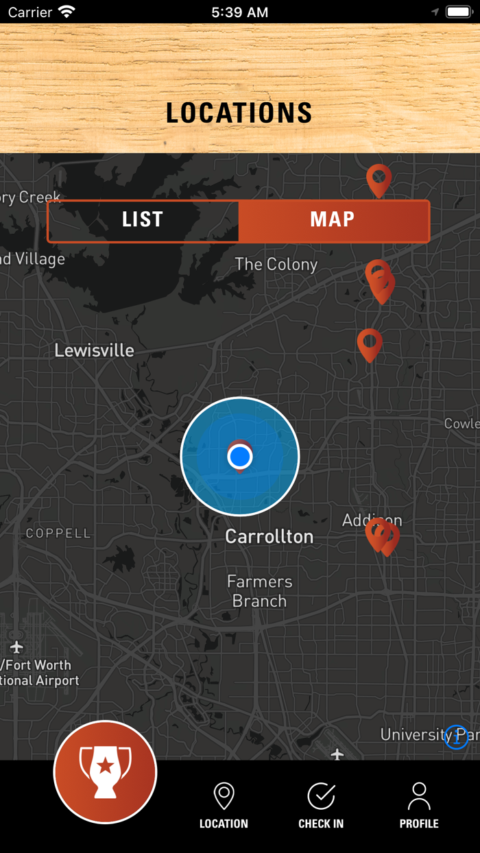 Bourbon Takeover Passport App