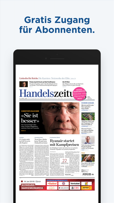 How to cancel & delete Handelszeitung from iphone & ipad 2