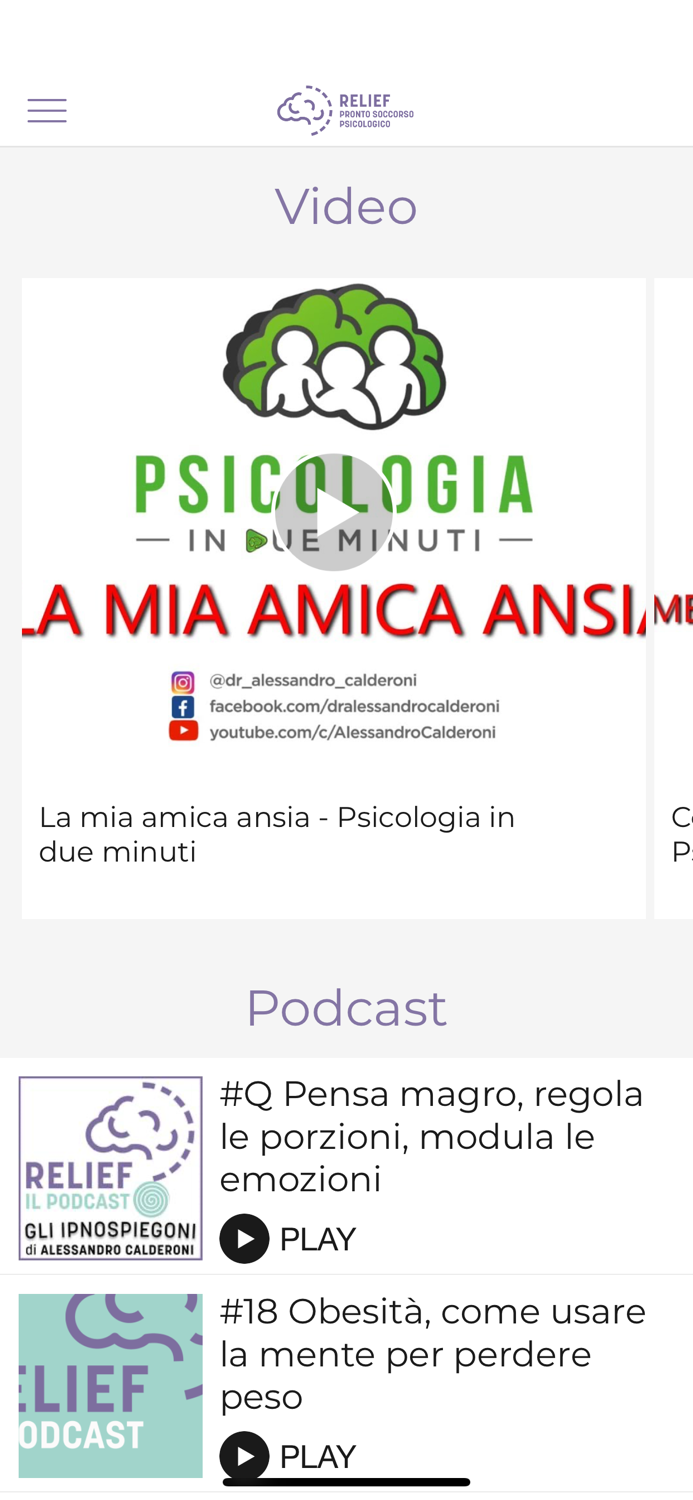 Relief - Pronto Soccorso Psy