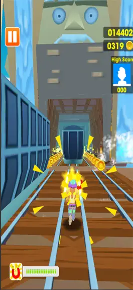 Game screenshot Rush Runner Train Surf 3D hack