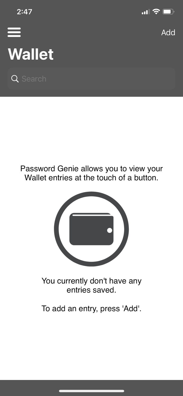 Password Genie Data Protection
