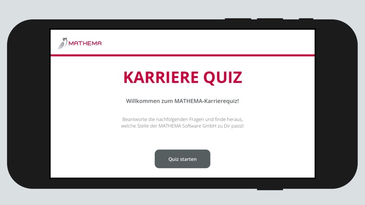 Mathema Karrierequiz