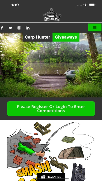 Carp Hunter Giveaways