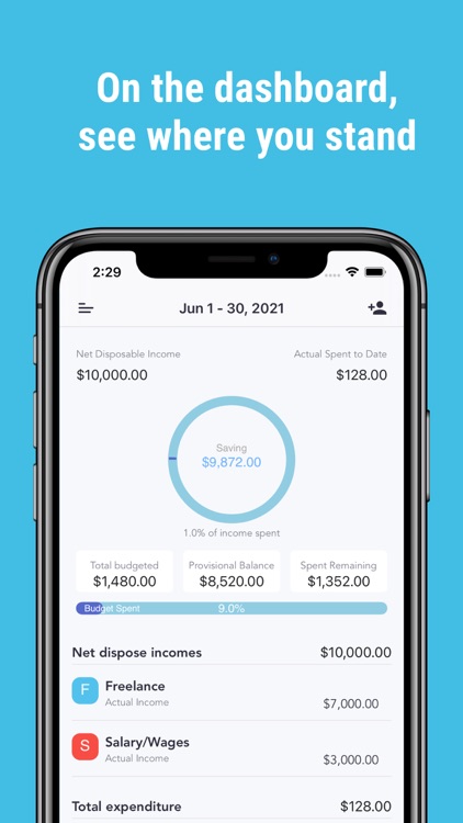 iSaveMoneyGo: Spending tracker screenshot-0