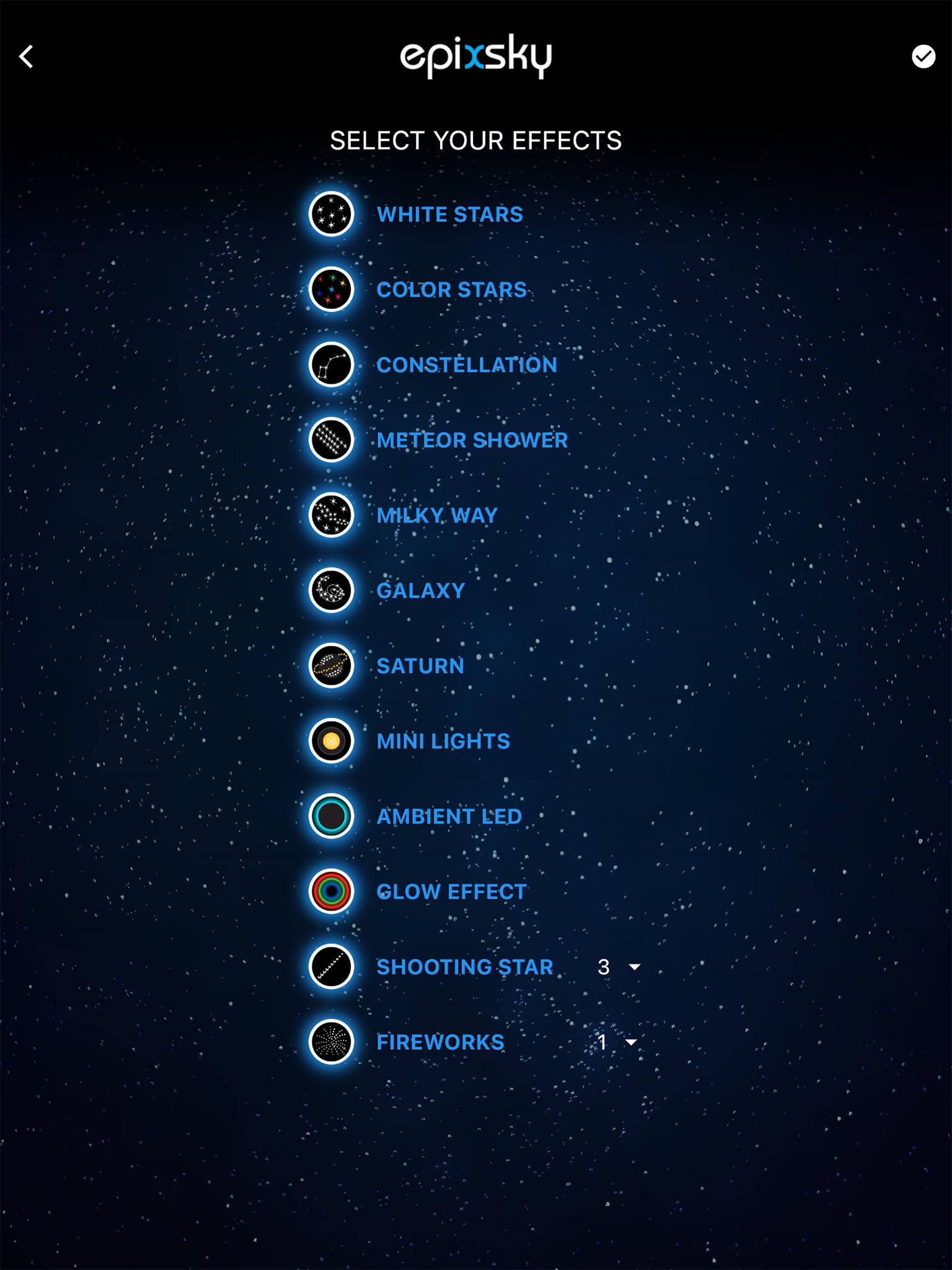 epiXsky Star Control screenshot 2