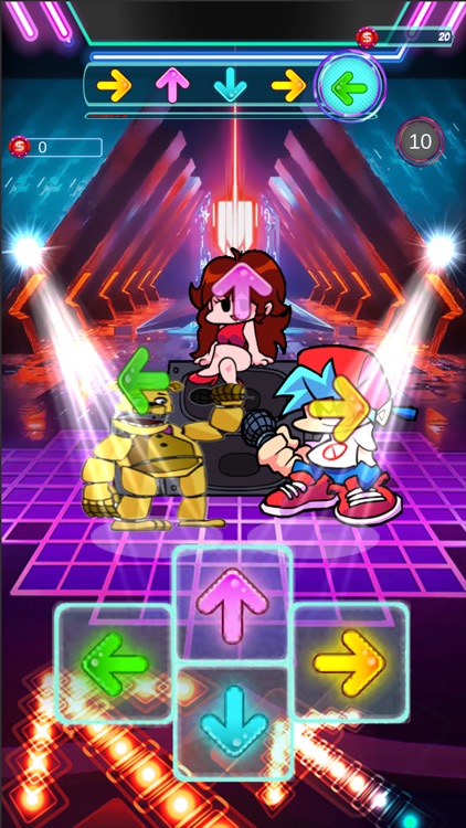 Music dance FNF - Full Week .