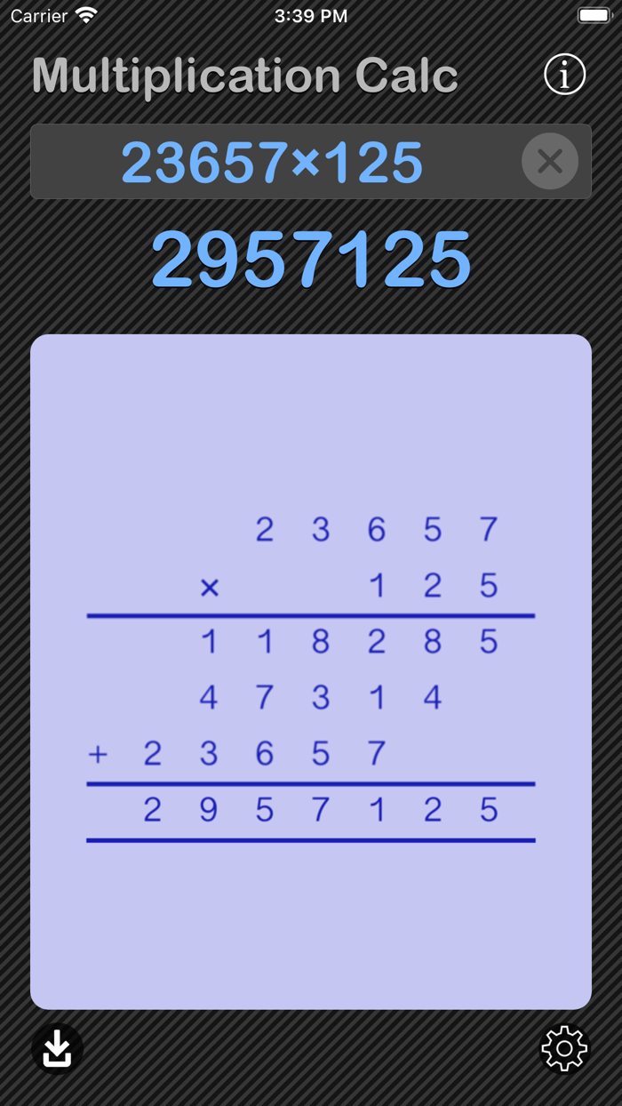 Multiplication Calculator