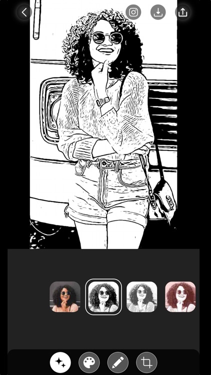 VansPortrait  Turn Photo into Line Drawing with AI to Get Pencil Sketches