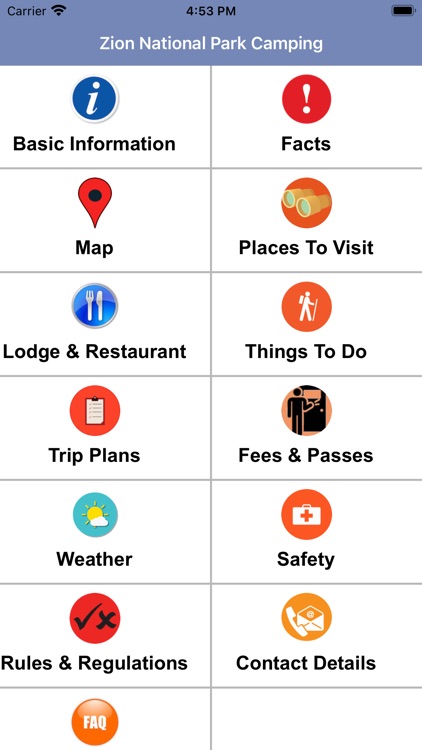 Zion National Park Camping