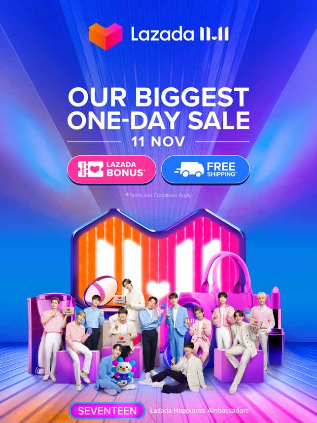 Lazada 11 11 One Day Sale On The App Store