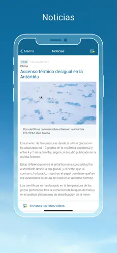 Screenshot 6 Tiempo & Radar iphone