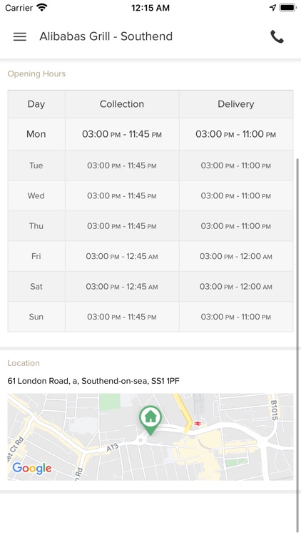 Alibabas Grill - Southend screenshot-3